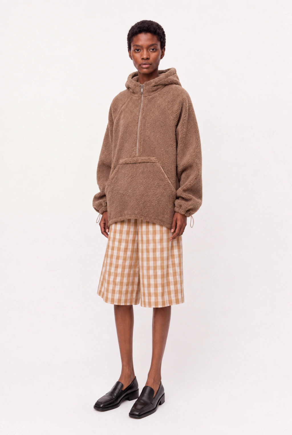 Alexandre Herchcovitch anorak and bermuda look