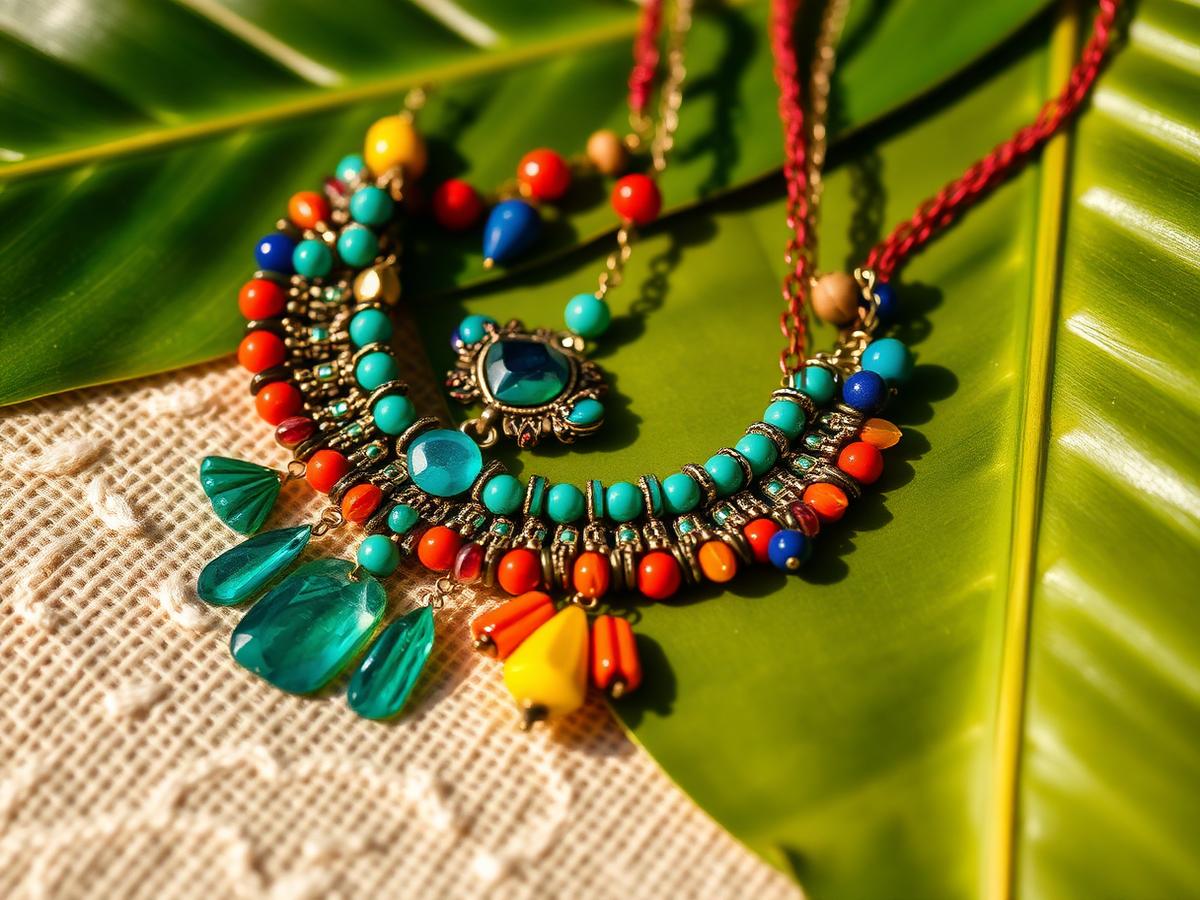 Capim dourado golden grass jewellery